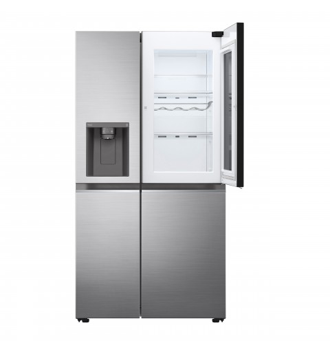 LG GSXV80PZLE Side-by-Side Kühlkombination Freistehend 635 l E Edelstahl
