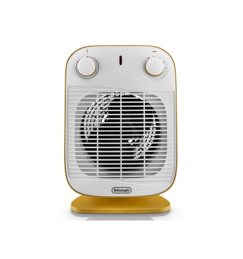 De’Longhi HFS50B20.YE stufetta elettrica Interno Giallo 2000 W Riscaldatore ambiente elettrico con ventilatore