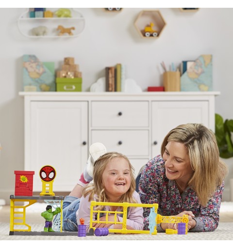 Marvel Spidey and His Amazing Friends Hulk's Playset