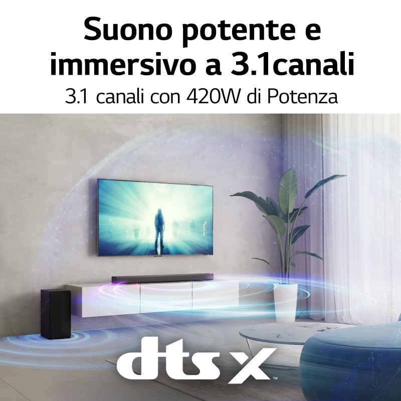 LG S65Q Negro 3.1 canales 420 W