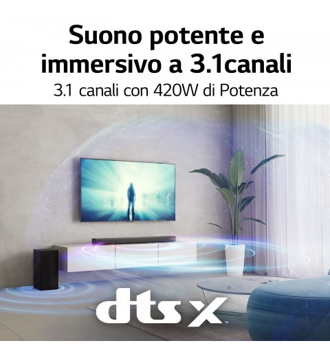 LG S65Q Negro 3.1 canales 420 W