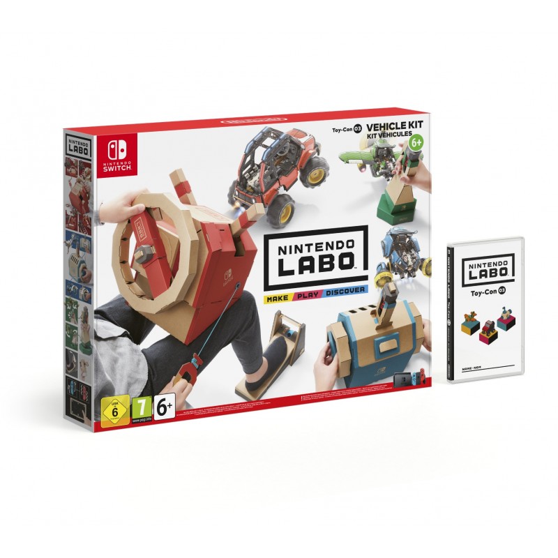 Nintendo Switch Labo Veicoli Régler