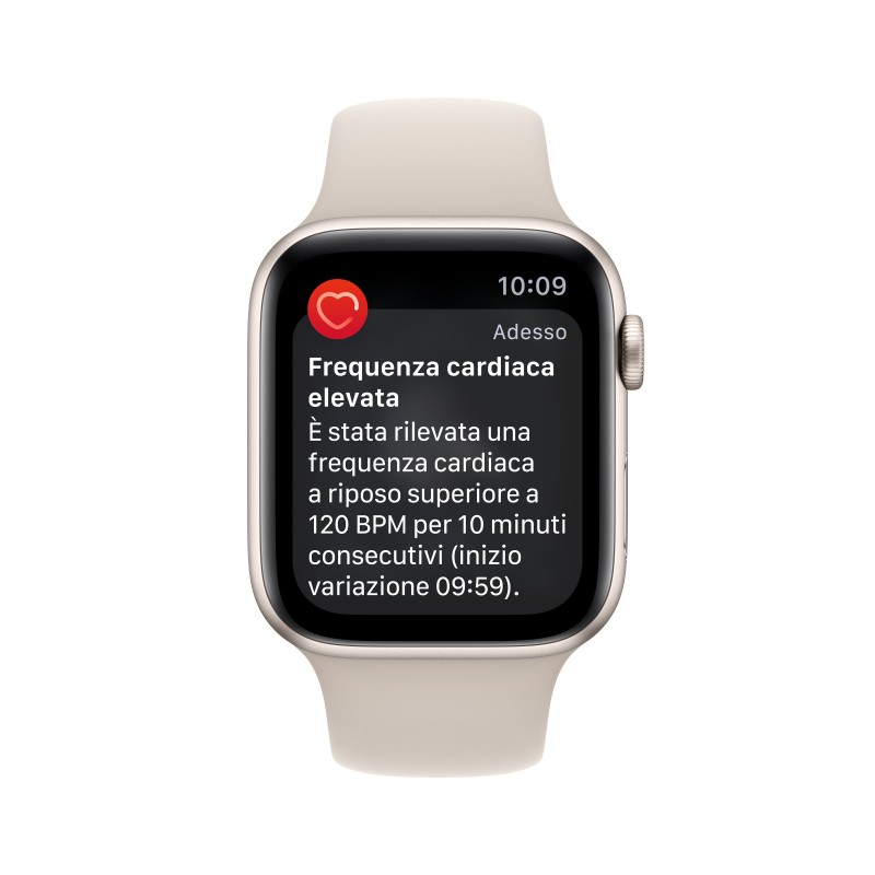 Apple Watch SE OLED 44 mm Beige GPS (satélite)