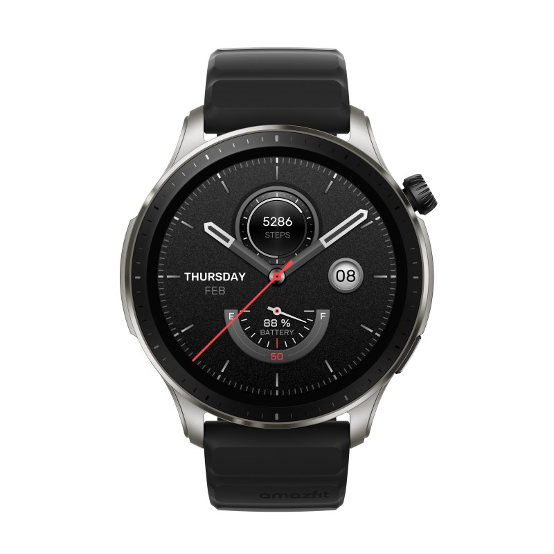 Amazfit GTR 4 Superspeed Black 3,63 cm (1.43") AMOLED 46 mm Noir GPS (satellite)