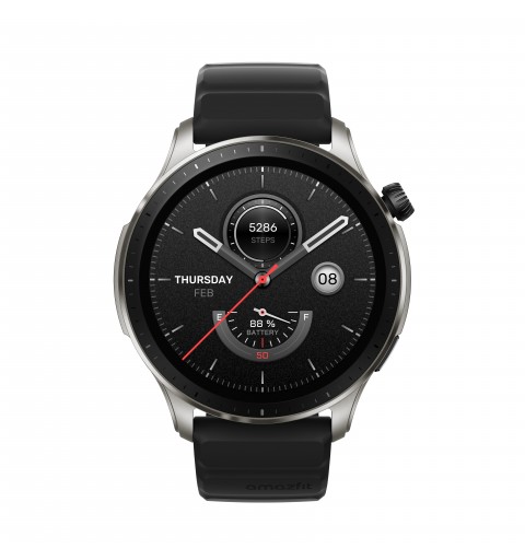 Amazfit GTR 4 Superspeed Black 3,63 cm (1.43") AMOLED 46 mm Nero GPS (satellitare)