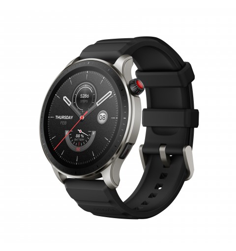 Amazfit GTR 4 Superspeed Black 3,63 cm (1.43") AMOLED 46 mm Nero GPS (satellitare)