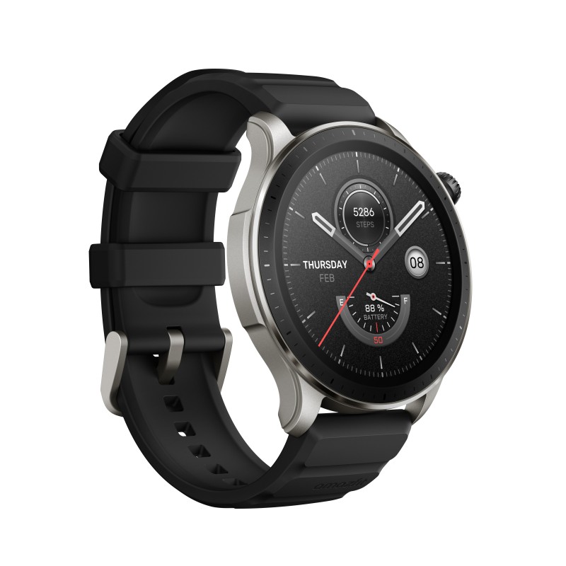 Amazfit GTR 4 Superspeed Black 3,63 cm (1.43") AMOLED 46 mm Nero GPS (satellitare)