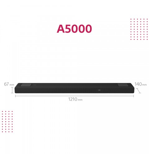 Sony HT-A3000 Schwarz 3.1 Kanäle 250 W