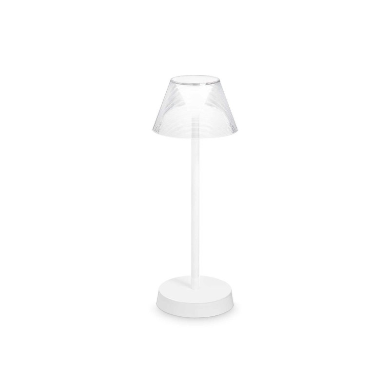 Ideal Lux LOLITA TL BIANCO Mod. 250281 Lampada Da Tavolo 1 Luce