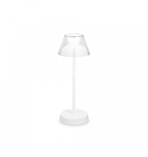 Ideal Lux LOLITA TL BIANCO Mod. 250281 Lampada Da Tavolo 1 Luce