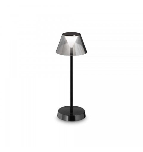 Ideal Lux LOLITA TL NERO Mod. 250274 Lampada Da Tavolo 1 Luce