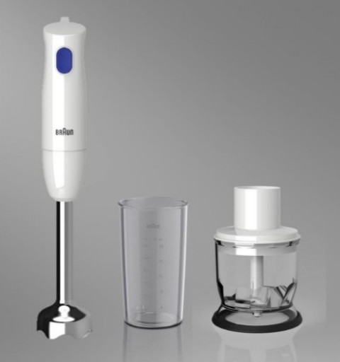 Braun MQ10.2001M Batidora de vaso 450 W Blanco