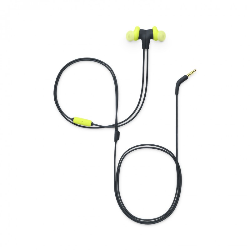 JBL Endurance Run Casque Avec fil Ecouteurs Sports Noir, Jaune