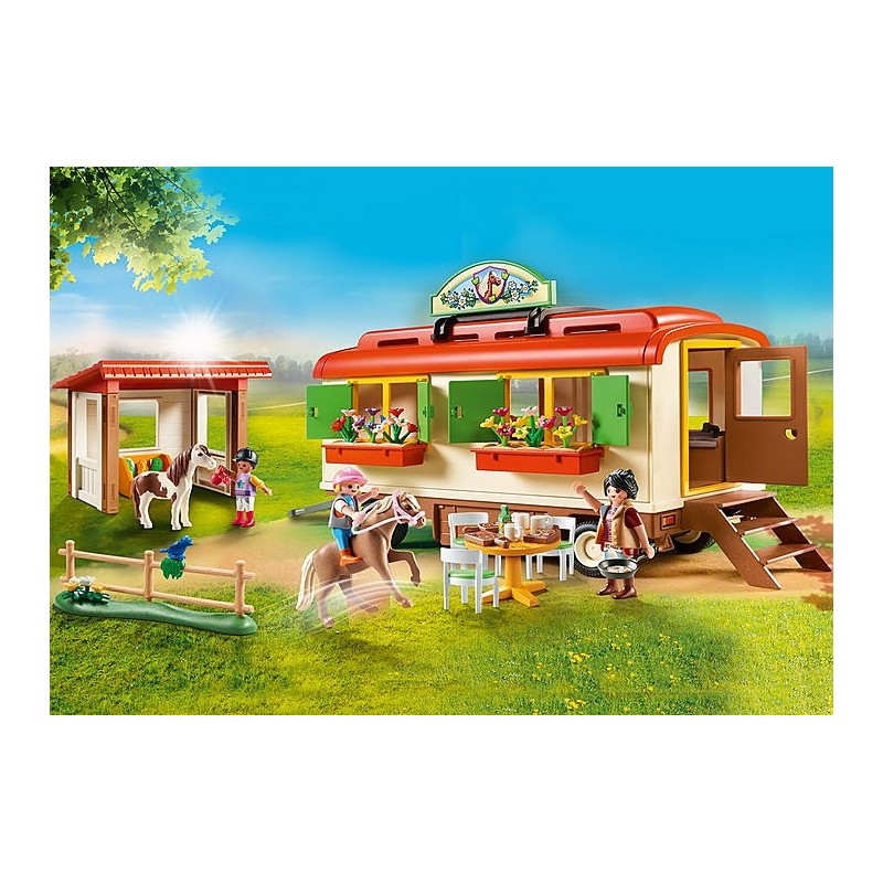 Playmobil Country Ponycamp-Übernachtungswagen