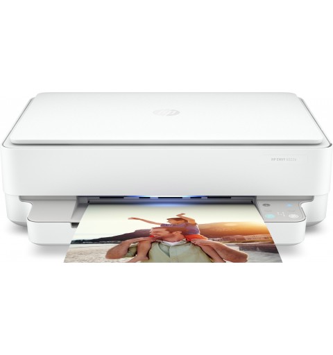HP ENVY Impresora multifunción HP 6022e, Home y Home Office, Impresión, copia, escáner, Conexión inalámbrica HP+ Compatible con