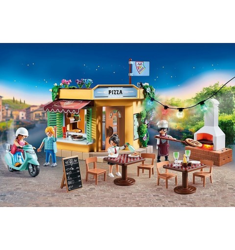 Playmobil Pizzeria mit Gartenrestaurant