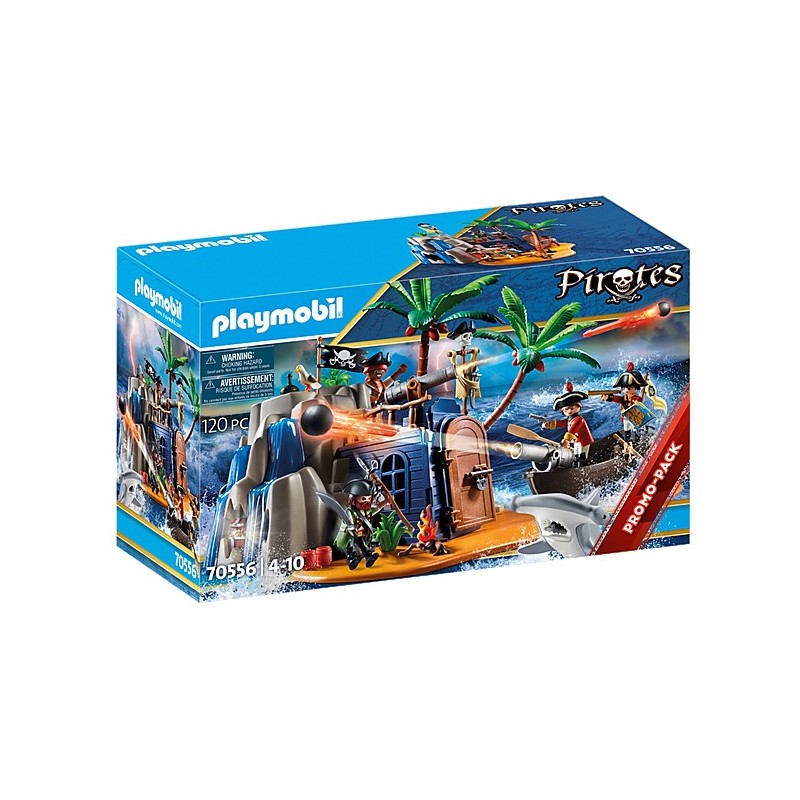 Playmobil Pirates Pirateninsel mit Schatzversteck Playmobil Pirates Pirateninsel mit Schatzversteck