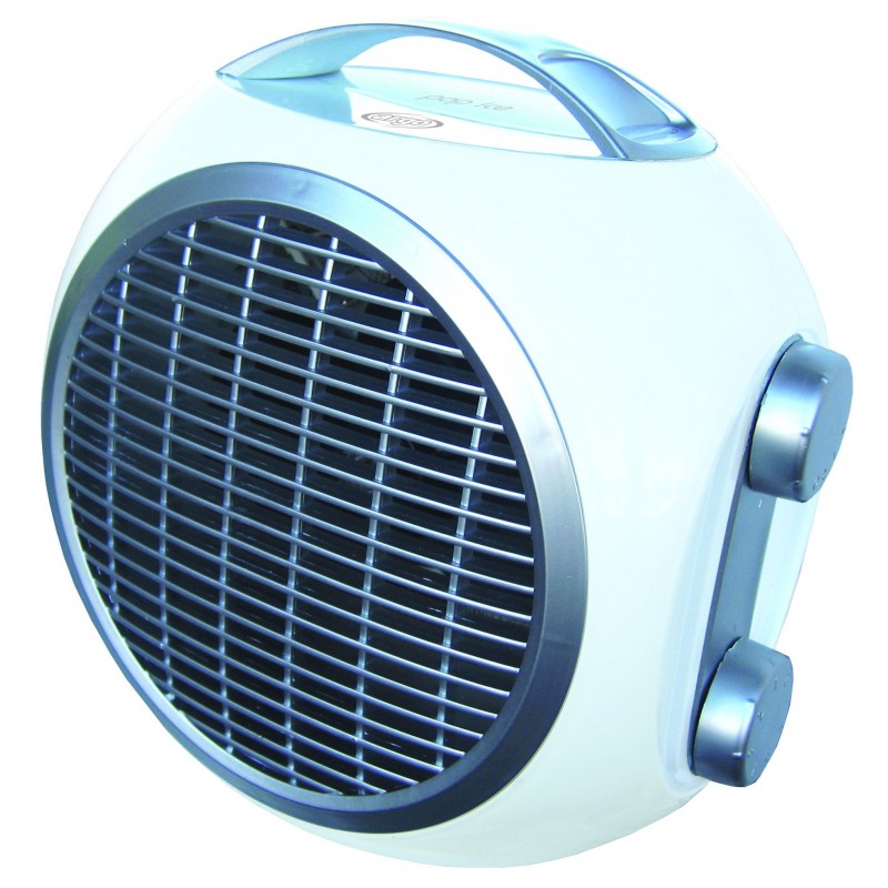 Argoclima Pop Ice Argent, Blanc 2000 W Chauffage de ventilateur électrique