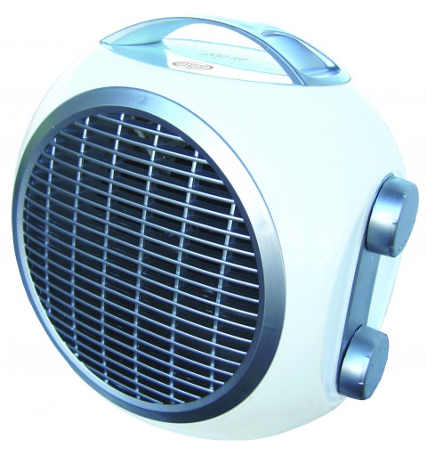 Argoclima Pop Ice Argent, Blanc 2000 W Chauffage de ventilateur électrique