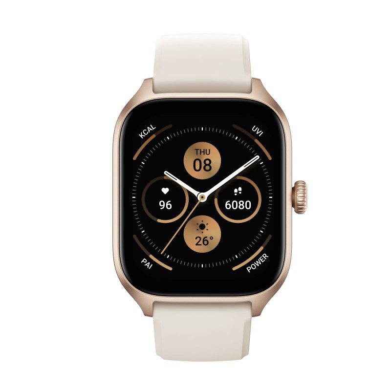 Amazfit GTS 4 4,45 cm (1.75") AMOLED 43 mm Blanco GPS (satélite)
