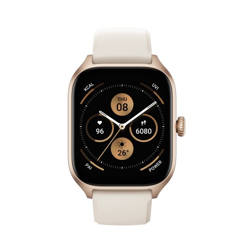 Amazfit GTS 4 4,45 cm (1.75") AMOLED 43 mm Blanco GPS (satélite)