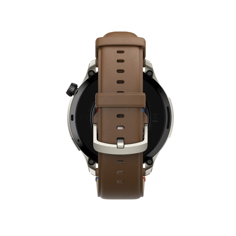 Amazfit GTR 4 Vintage Brown Leather 3.63 cm (1.43") AMOLED 46 mm GPS (satellite)