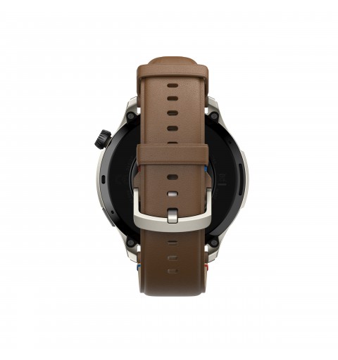 Amazfit GTR 4 Vintage Brown Leather 3,63 cm (1.43") AMOLED 46 mm Marrón GPS (satélite)