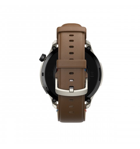Amazfit GTR 4 Vintage Brown Leather 3,63 cm (1.43 Zoll) AMOLED 46 mm Braun GPS