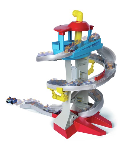 PAW Patrol PATRULLA CANINA - CENTRO DE MANDO PATRULLA CANINA + 2 Coches Exclusivos Chase y Marshall - Patrulla Canina True