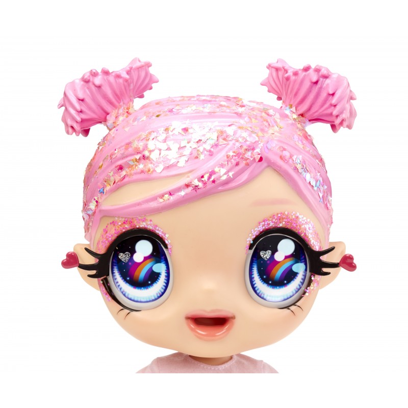 Glitter Babyz Doll Series 2- Dreamia Stardust (Pink Rainbow)