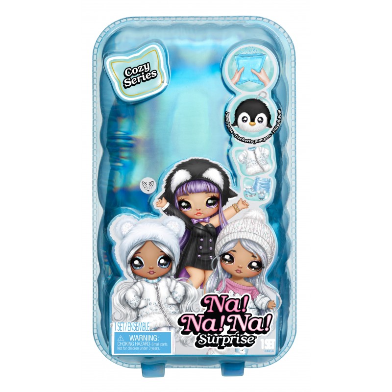 Na! Na! Na! Surprise 2-in-1 Cozy Series - Snow Leopard