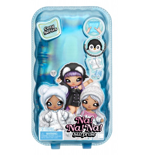 Na! Na! Na! Surprise 2-in-1 Cozy Series - Snow Leopard