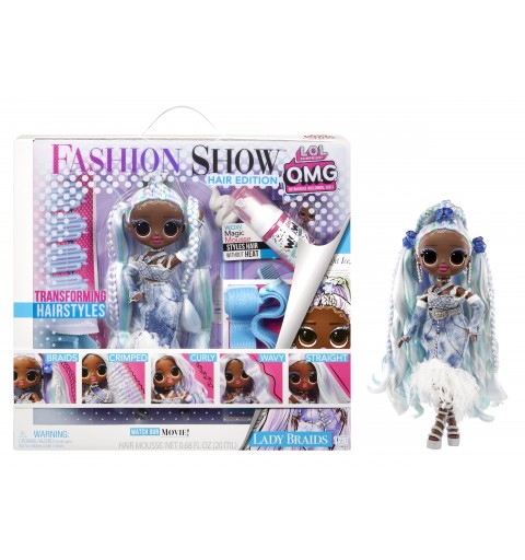 L.O.L. Surprise! L.O.L. Surprise OMG Fashion Show Hair Edition - Lady Braids