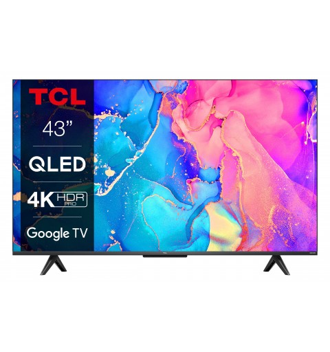 TCL C635 109,2 cm (43") 4K Ultra HD Smart TV Wifi Noir