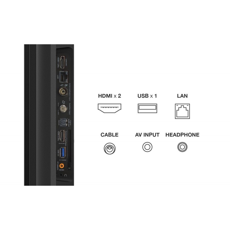TCL C635 109.2 cm (43") 4K Ultra HD Smart TV Wi-Fi Black
