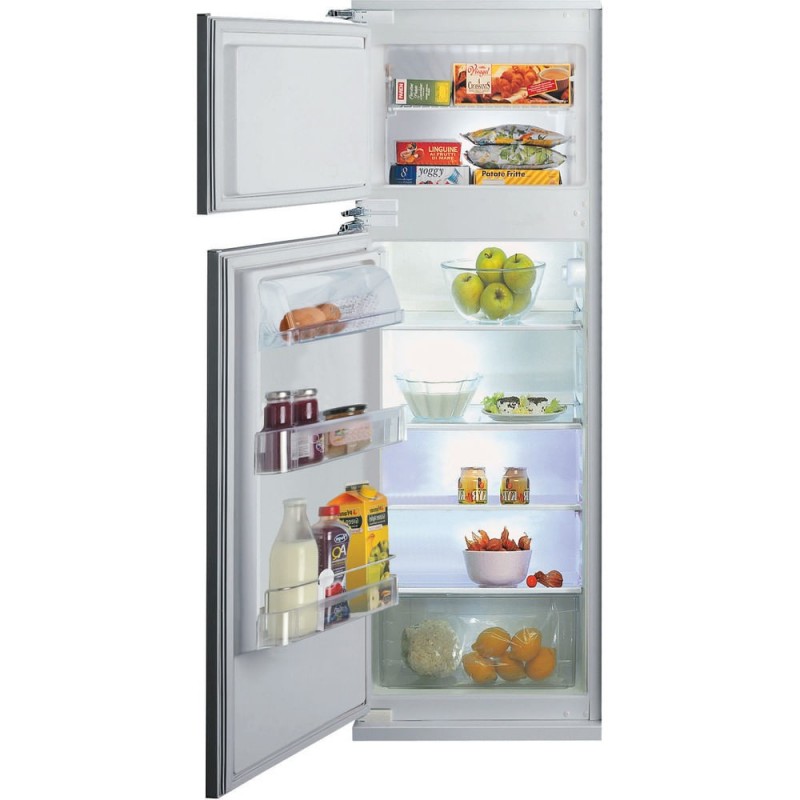 Hotpoint BD 2422 S HA 1 réfrigérateur-congélateur Intégré (placement) 218 L Acier inoxydable