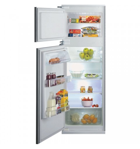 Hotpoint BD 2422 S HA 1 frigorifero con congelatore Da incasso 218 L Acciaio inossidabile