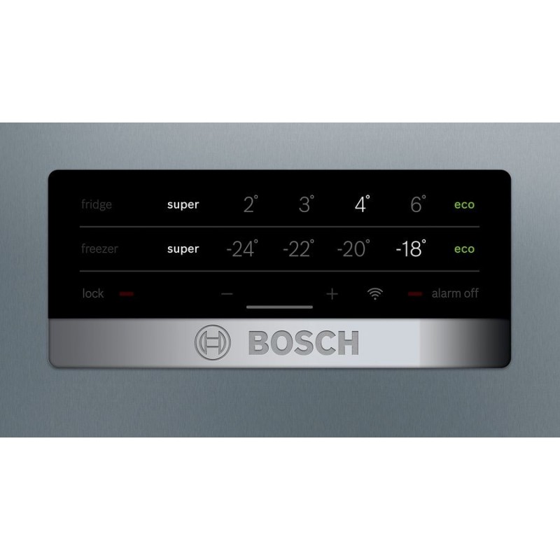 Bosch Serie 4 KGN39XIDP frigorifero con congelatore Libera installazione 368 L D Acciaio inossidabile