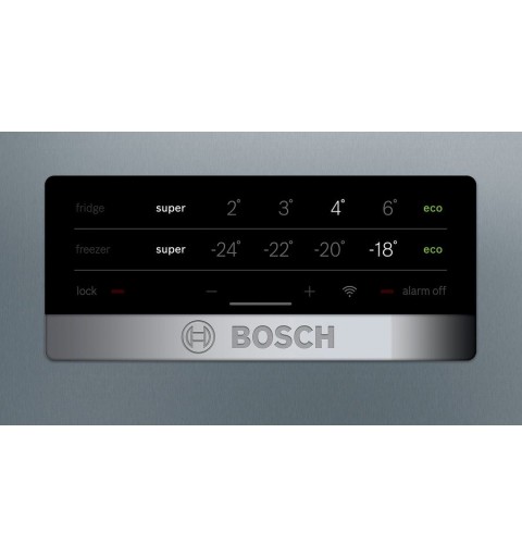 Bosch Serie 4 KGN39XIDP Kühl- und Gefrierkombination Freistehend 368 l D Edelstahl