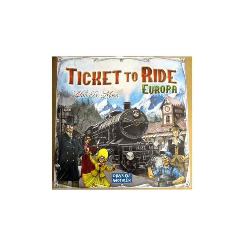 Giochi Uniti Ticket To Ride Europa Gioco da tavolo Simulazione economica