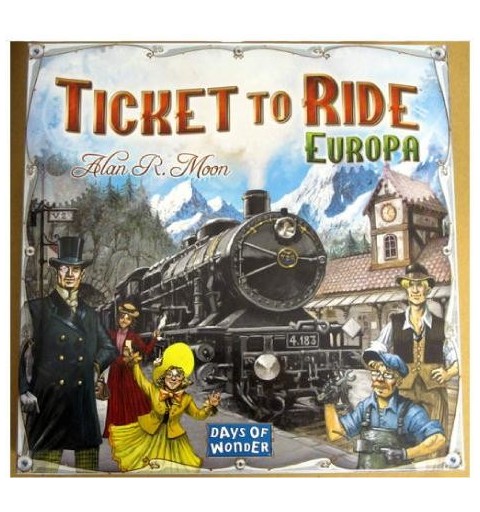 Giochi Uniti Ticket To Ride Europa Gioco da tavolo Simulazione economica