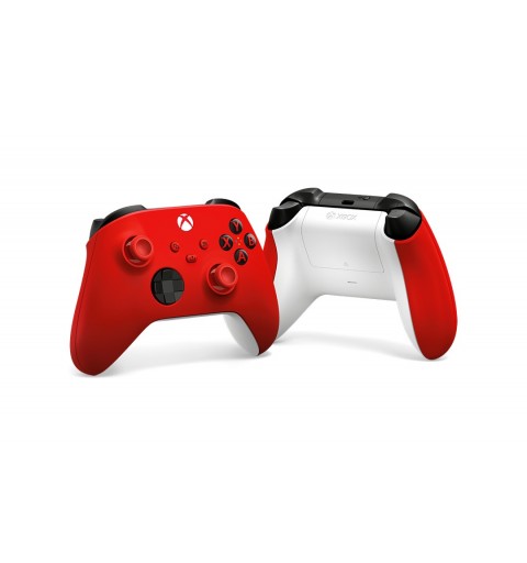 Microsoft Pulse Red Rot Bluetooth USB Gamepad Analog Digital Xbox, Xbox One, Xbox Series S, Xbox Series X