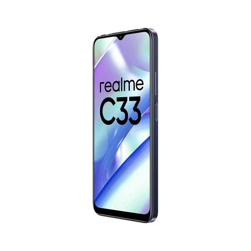 realme C33 16,5 cm (6.5") Double SIM Android 12 4G Micro-USB 4 Go 64 Go 5000 mAh Noir