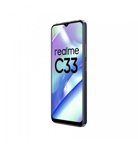 realme C33 16,5 cm (6.5") Double SIM Android 12 4G Micro-USB 4 Go 64 Go 5000 mAh Noir