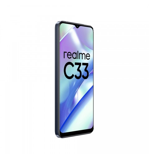 realme C33 16,5 cm (6.5") Double SIM Android 12 4G Micro-USB 4 Go 64 Go 5000 mAh Noir