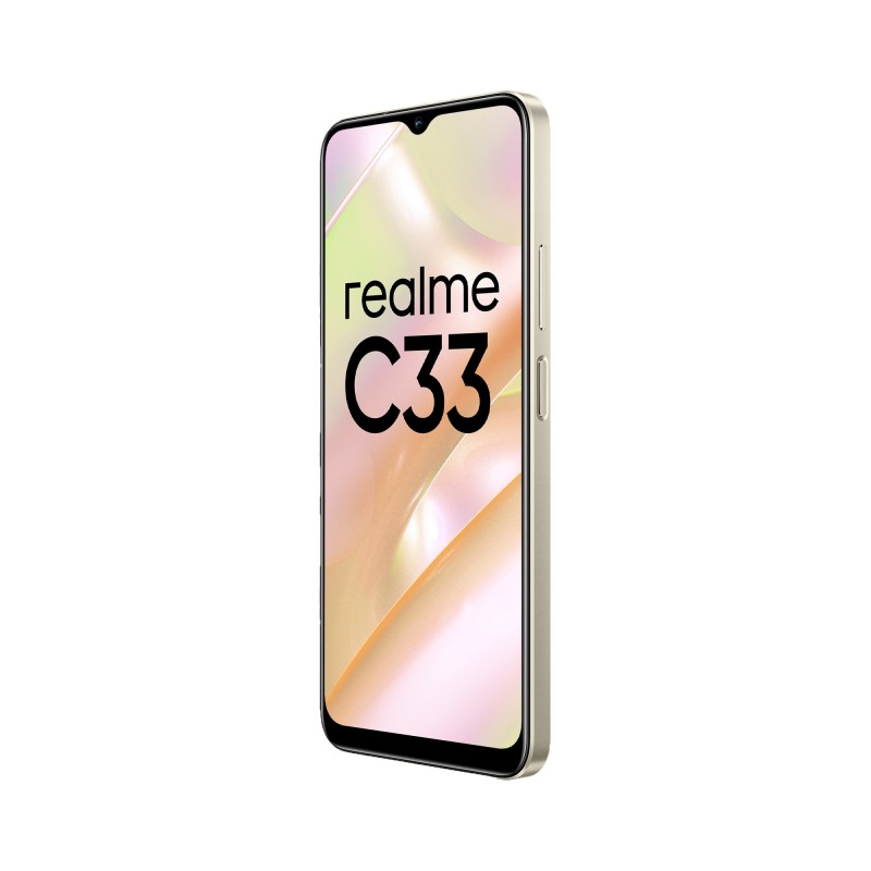 realme C33 16,5 cm (6.5") Double SIM Android 12 4G Micro-USB 4 Go 64 Go 5000 mAh Or