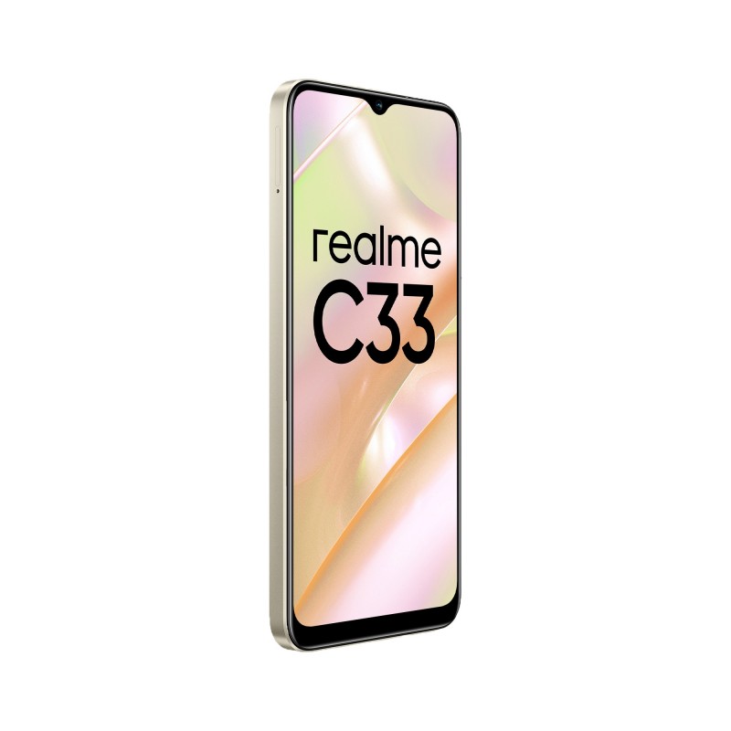 realme C33 16,5 cm (6.5") Double SIM Android 12 4G Micro-USB 4 Go 64 Go 5000 mAh Or