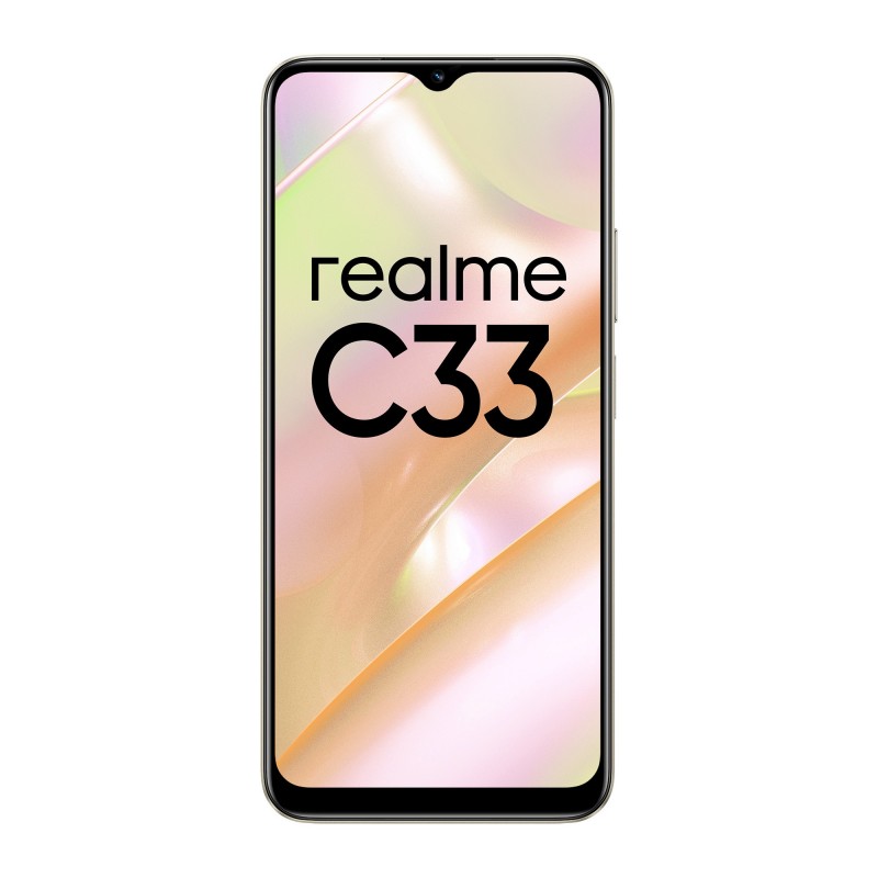 realme C33 16.5 cm (6.5") Dual SIM Android 12 4G Micro-USB 4 GB 128 GB 5000 mAh Gold