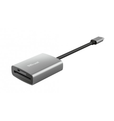 Trust 24136 lettore di schede USB 3.2 Gen 1 (3.1 Gen 1) Type-C Alluminio