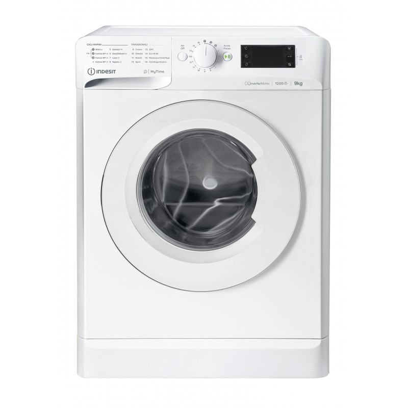 Indesit MTWE 91285 W IT lavatrice Caricamento frontale 9 kg 1200 Giri min B Bianco
